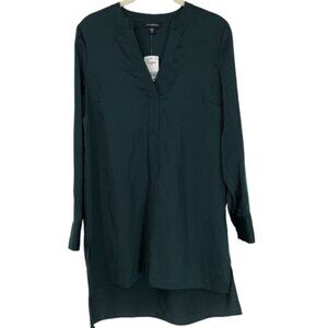 Le Chateau Long Sleeve Emerald  Green Mini Dress Size Small NWT